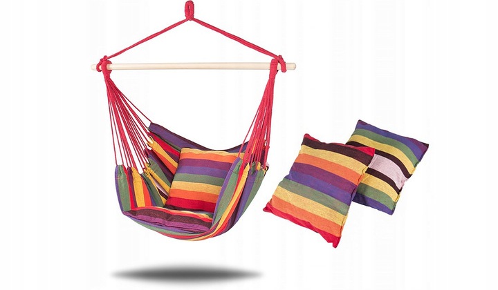 Hamak brazylijski z poduszkami PROMIS HM100, Promis, 2787.5902497552213,