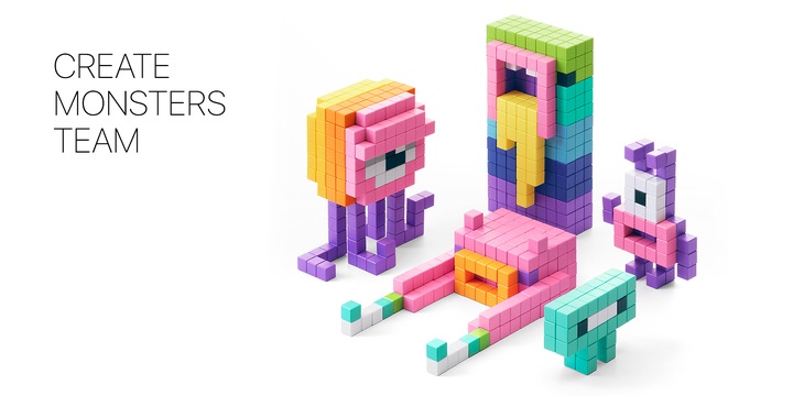 ZABAWKA DLA PRZEDSZKOLAKA KLOCKI MAGNETYCZNE KREATYWNA UKŁADANKA TRWAŁA