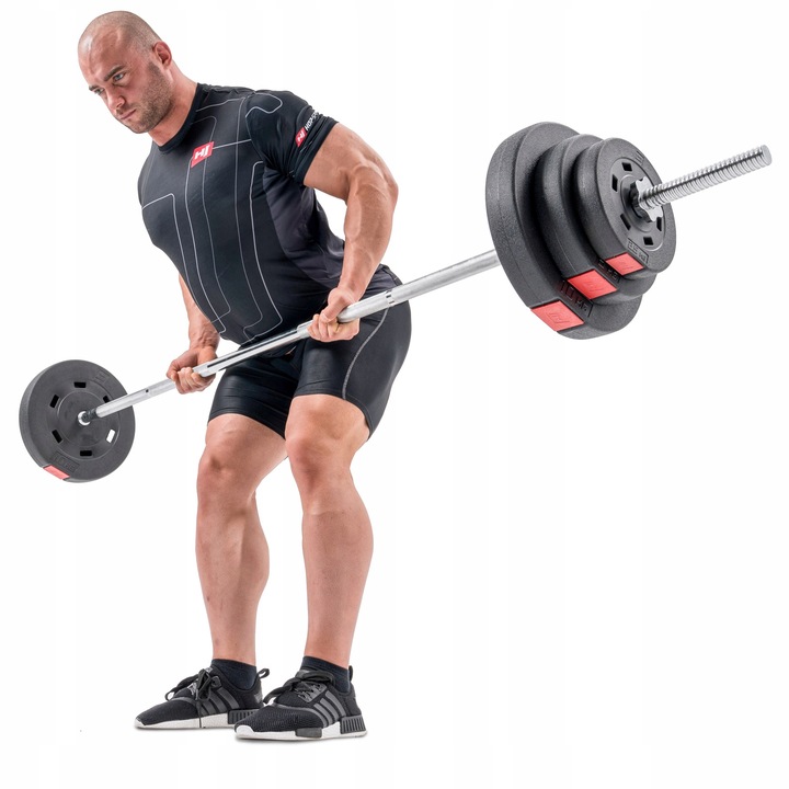 Gryf prosty 150cm stalowy pełny odlew 30mm do obciążeń sztangi zaciski