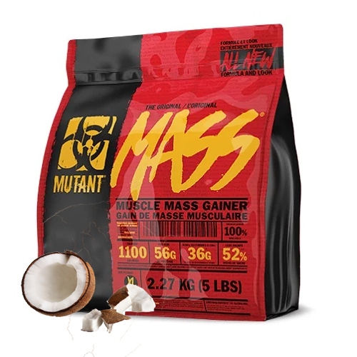 PVL MUTANT MASS NEW 2270g GAINER MASA SIŁA 2,3kg WEGLOWODANY ZLOZONE BIAŁKO