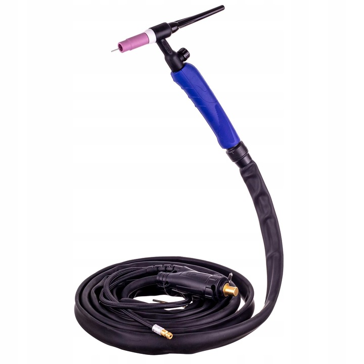 Uchwyt Spawalniczy TIG LIFT FLEX 4m Zaworek Giętki Palnik Wtyk 9mm Przegub