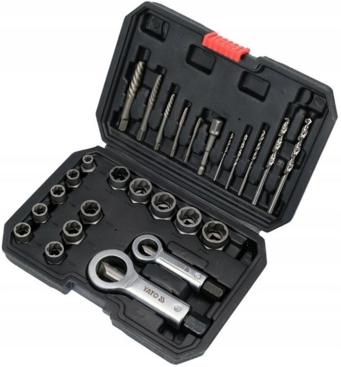 YATO UNIWERSALNY ZESTAW DO WYKRĘCANIA YT-06037