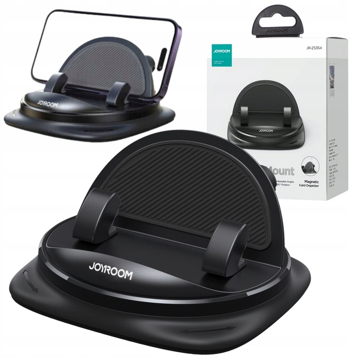 UCHWYT NA TELEFON DO SAMOCHODU NA DESKĘ KOKPIT PODSTAWKA STOJAK DO TELEFONU