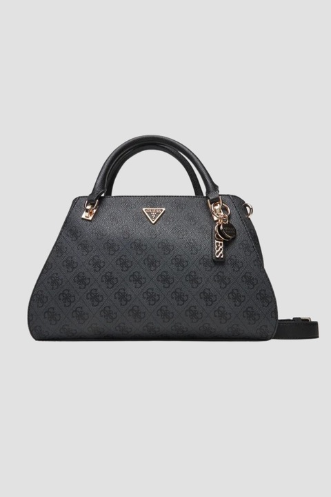 Torebka damska Guess Kuferek Elegancka Modna na zamek HWBG9672070 Czarna
