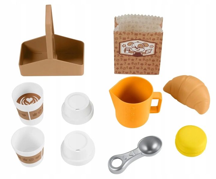 EDUKACYJNY INTERAKTYWNY EKSPRES DO KAWY UCZ SIĘ I ŚMIEJ ŚWIATŁO DŹWIĘK AKC.