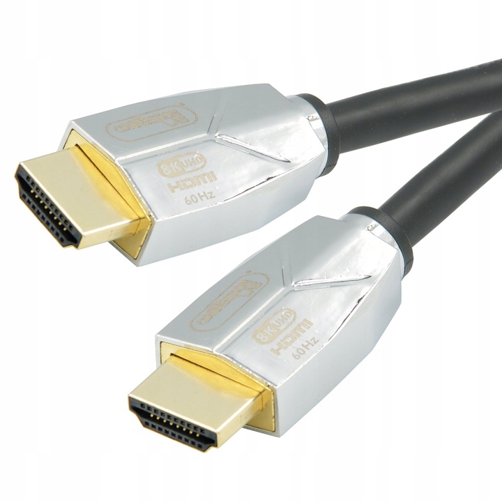 CERTYFIKOWANY KABEL HDMI 2.1 UHD 8K 4K 60/120Hz CONNECTIONLAB UHDC 2m