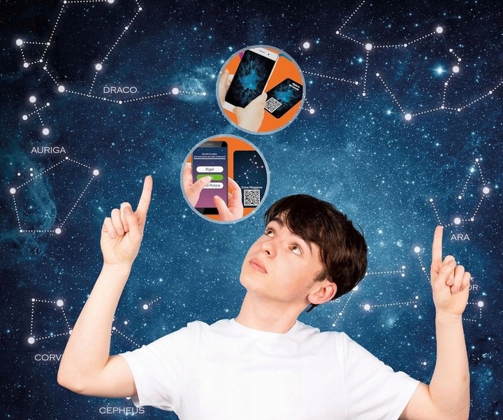 PLANETARIUM PROJEKTOR GWIAZD INTERAKTYWNY RZUTNIK DLA DZIECI CLEMENTONI