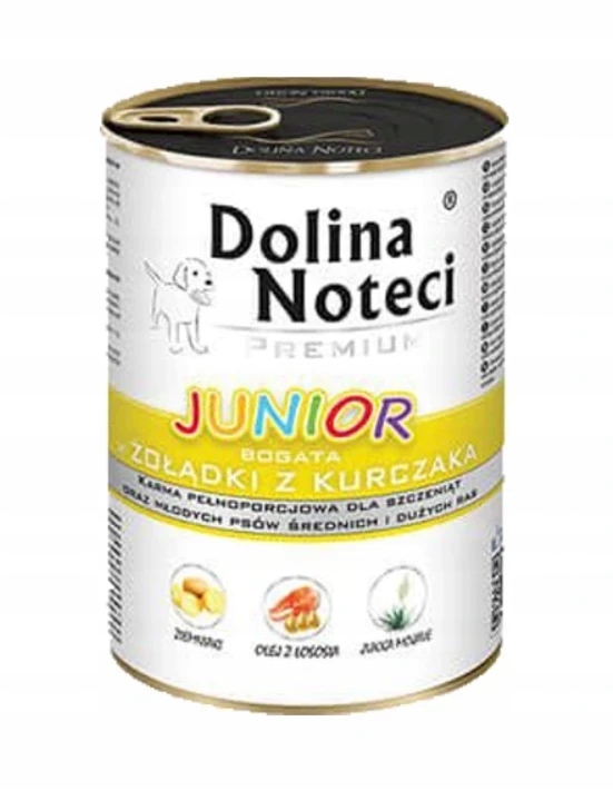 DOLINA NOTECI Premium JUNIOR Mix smaków 12x 400g