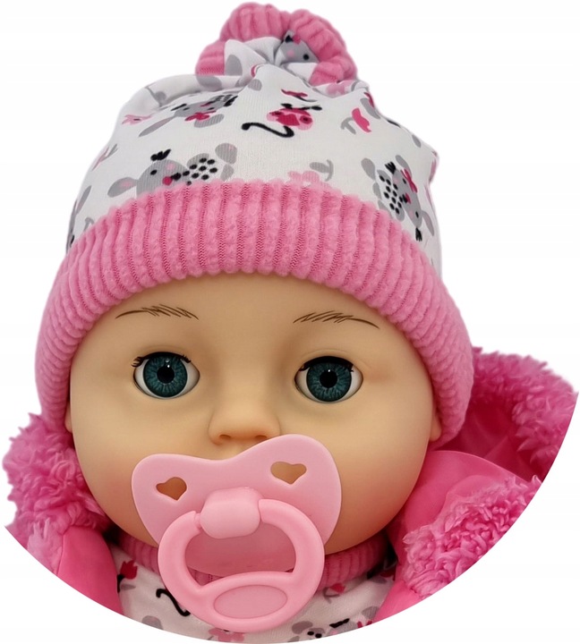 LALKA BOBAS MÓWI I ŚPIEWA ZAMYKA OCZY SMOCZEK_87K