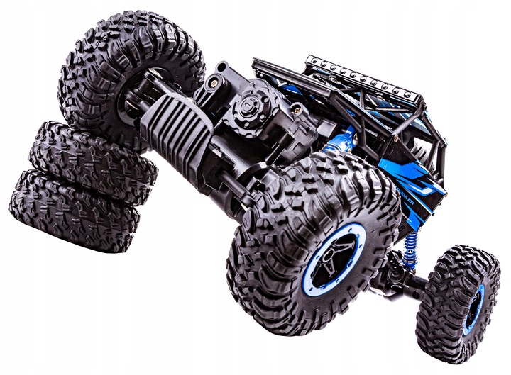 Samochód Rock Crawler BAGGY Auto na PILOT ZDALNIE STEROWANE 1:18 4WD 2.4GHz