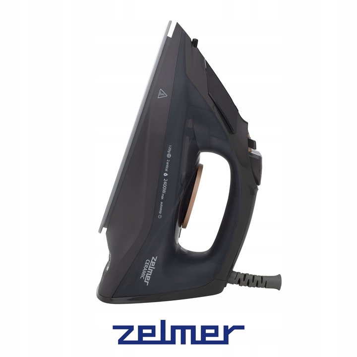 ZELMER ŻELAZKO PAROWE PAROWNICA UBRAŃ SAMOCZYSZCZĄCE CERAMICZNE 2400W