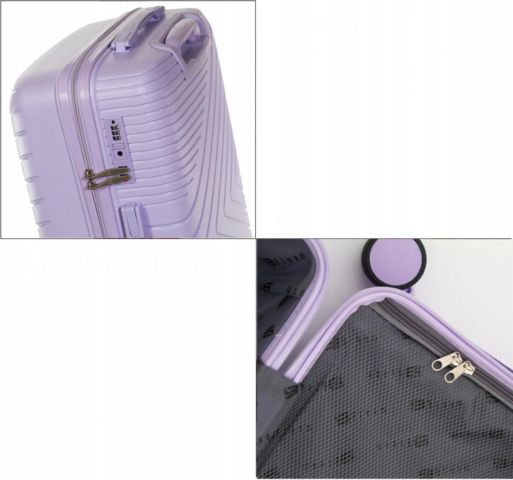 WALIZKA PP BLOOM XXL " 28 " DUŻA 97L NA KÓŁKACH TWARDA MOCNA