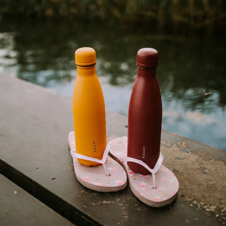 Butelka Termiczna Original 500 ml BPA FREE 12/24H - Burgundy / Bordowy