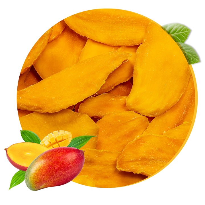 MANGO SUSZONE Egzotyczne soczyste plastry |Bez dodatku cukru | OlsiFood 1kg