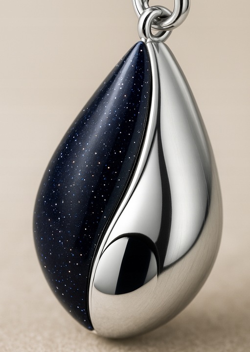 Srebrne kolczyki angielskie srebro próba 925 czarne Noc Kairu