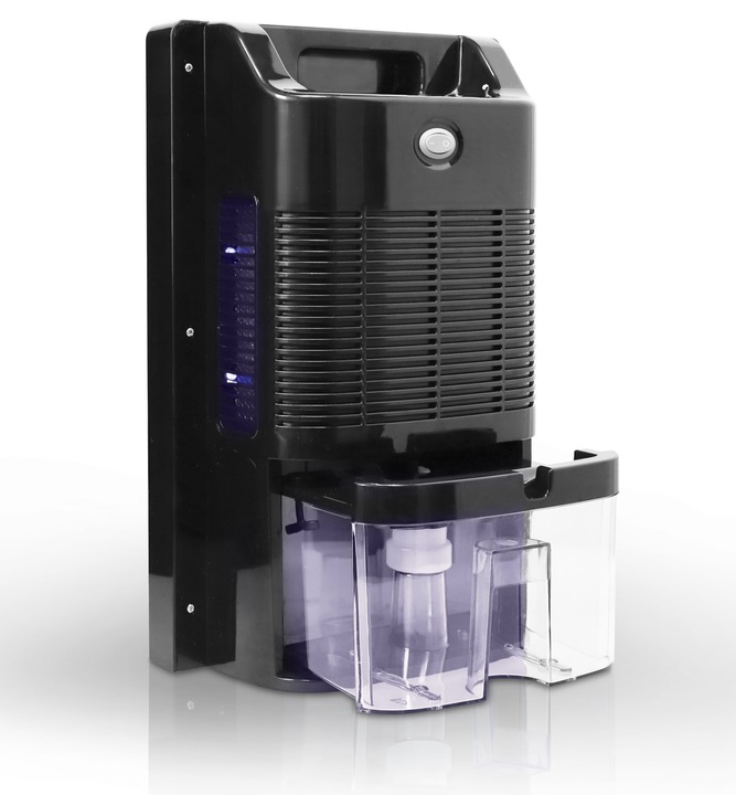 DUŻY OSUSZACZ POWIETRZA POCHŁANIACZ WILGOCI Z PILOTEM LAMPA UV KREXUS