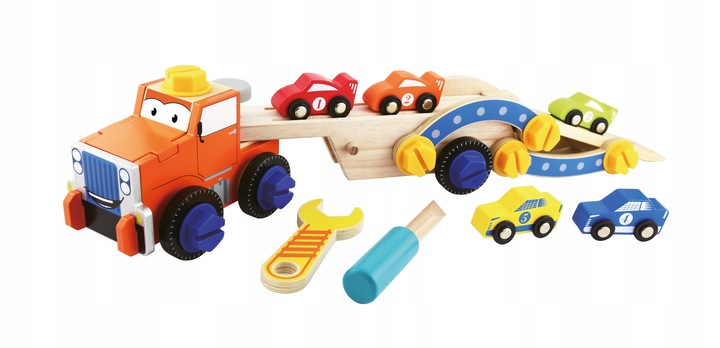 Junior Konstruktor/Mechanik samochodowy + Laweta Boom! - zestaw promocyjny