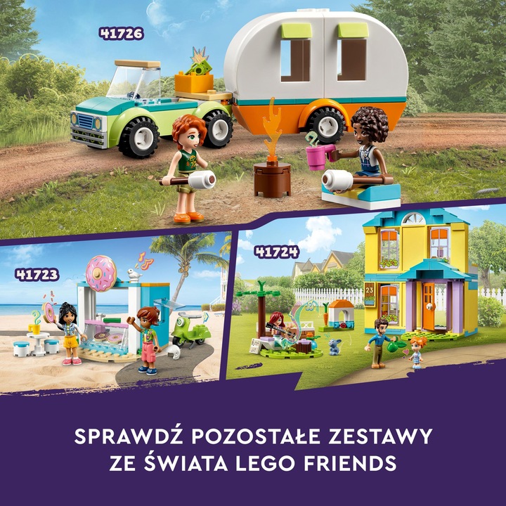 LEGO Friends 41726 Wakacyjna wyprawa na biwak
