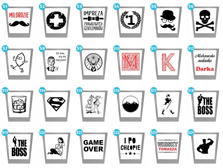 ZESTAW KARAFKA PUDEŁKO SZKLANKI Z GRAWEREM PREZENT