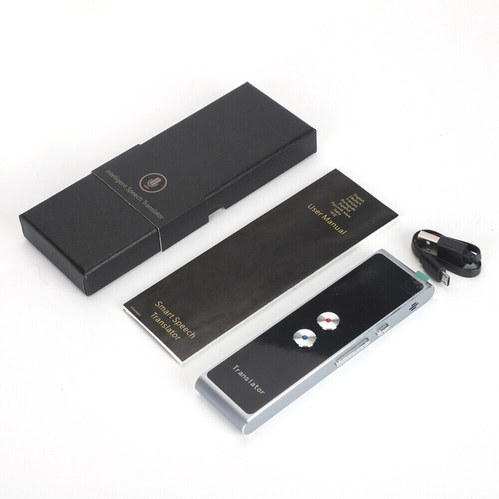 Przenośny Dwukierunkowy Tłumacz do 33+ Języków