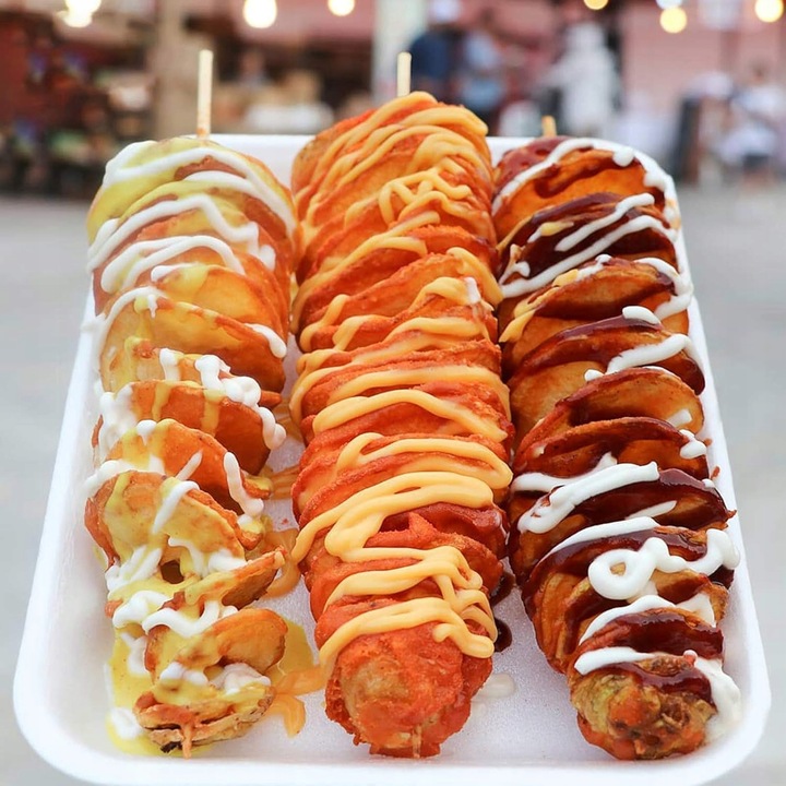 MASZYNKA stalowa nóż stalowy DO ZAKRĘCONYCH ZIEMNIAKÓW NA PATYKU do frytek