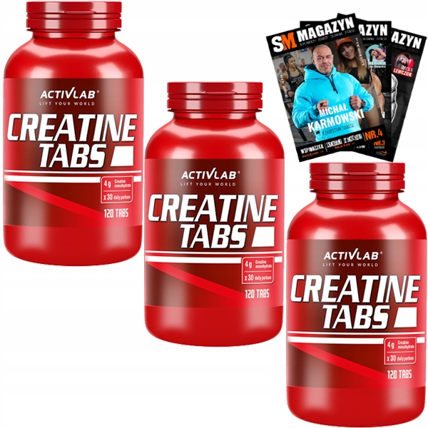 ACTIVLAB CREATINE TABS 360TAB KREATYNA SIŁA ANABOL