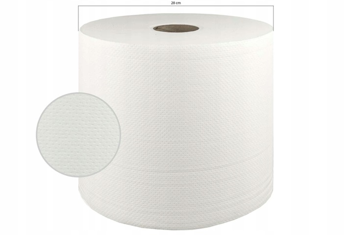 Włókninowy ręcznik do wymion, niepylący, 60 g/m2, 1800 g, 26 x 25 cm,