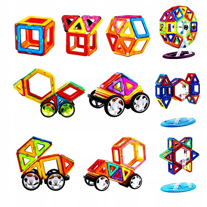 Klocki Magnetyczne – Edukacyjna Zabawa Dla Małych Konstruktorów!