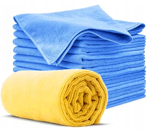 MIĘKKA MIKROFIBRA FIBRA DO AUTA UNIWERSALNA 30X30 CM 220 G