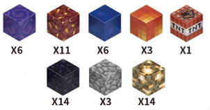 KLOCKI MAGNETYCZNE KOSTKI 3D 2x2 Budowlane Sześciany Zestaw 58 el.