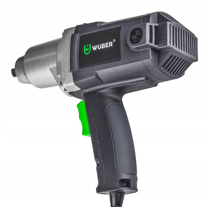 KLUCZ UDAROWY DO KÓŁ ELEKTRYCZNY 2200W 800Nm 1/2" MOCNY Z ZESTAWEM NASADEK