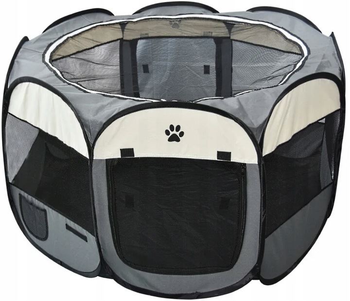 DUŻY SKŁADANY KOJEC ZAGRODA LEGOWISKO KLATKA DLA PSA KOTA SZCZENIĄT 125 XXL