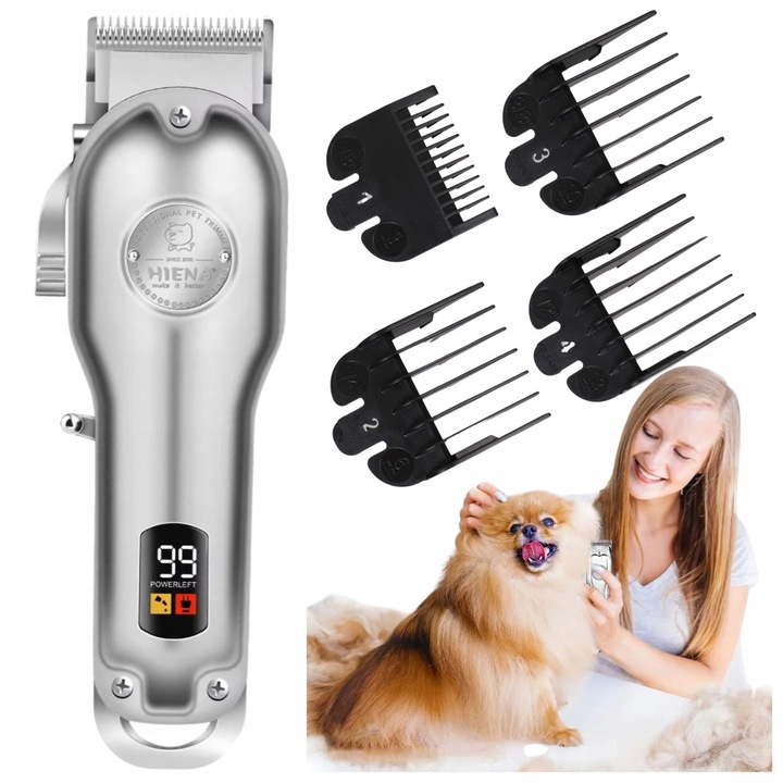 Maszynka do strzyżenia zwierząt dla psa kota golarka cicha profesjonalna