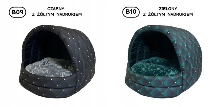 Legowisko Dla Psa Dużego Owalne Budka Materac Poduszka Materiałowe Buda L