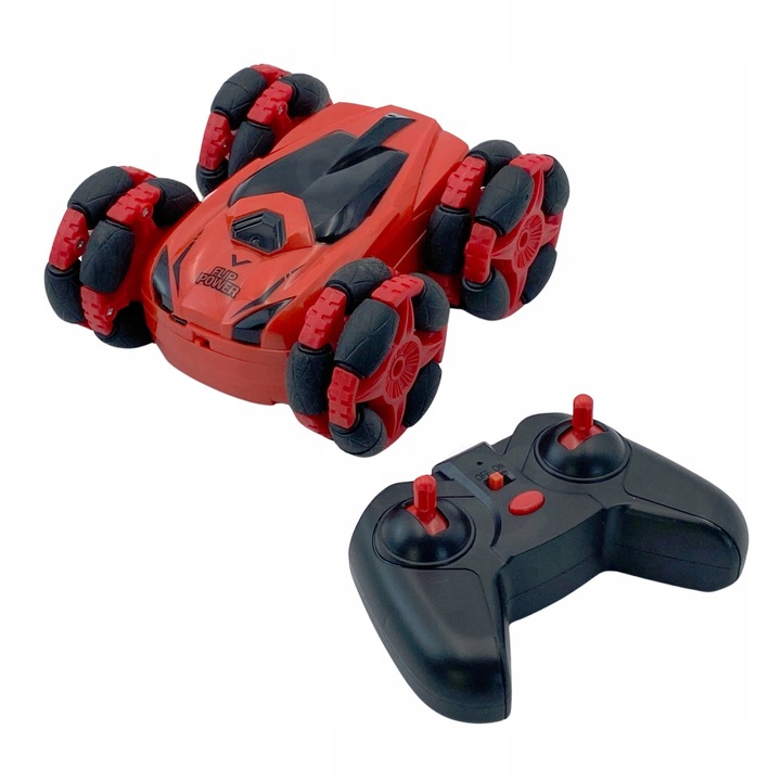 ZDALNIE STEROWANE AUTO RC AKROBATA ROTACJA 360 Z PILOTEM 2,4 GHz WOOPIE