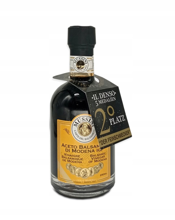 Ocet balsamiczny z Modeny IGP 5 MO 250 ml - Mussini - Aceto Balsamico di Mo