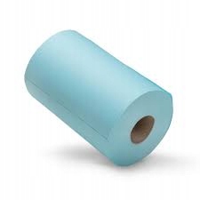 Czyściwo włókninowe krepowane turkusowe 30x38, 350 listków waga 2,2kg ROLKA