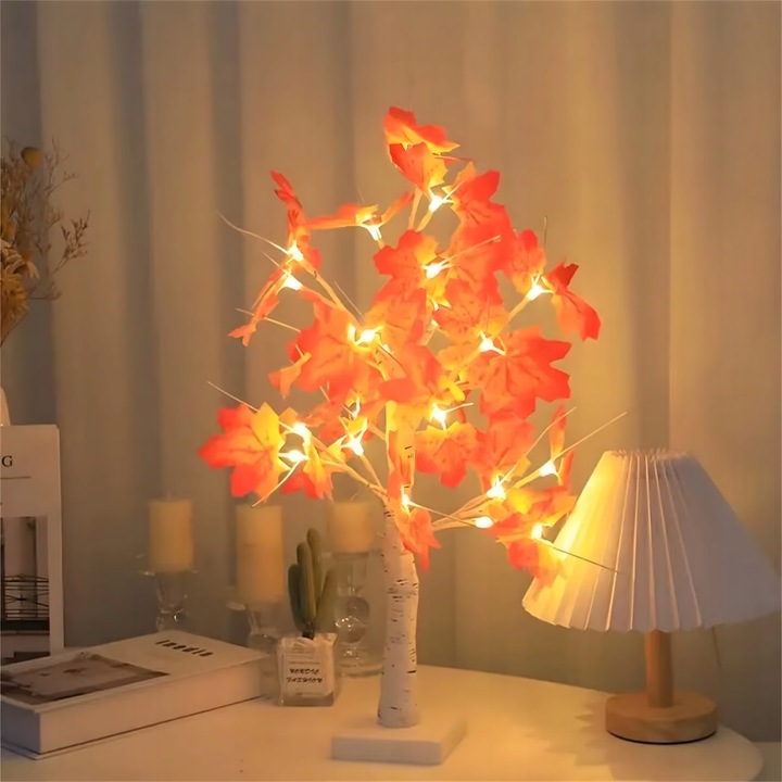 DRZEWKO LED ŚWIECĄCE BRZOZA 60 CM ŚWIĄTECZNE DEKORACYJNE LAMPKI