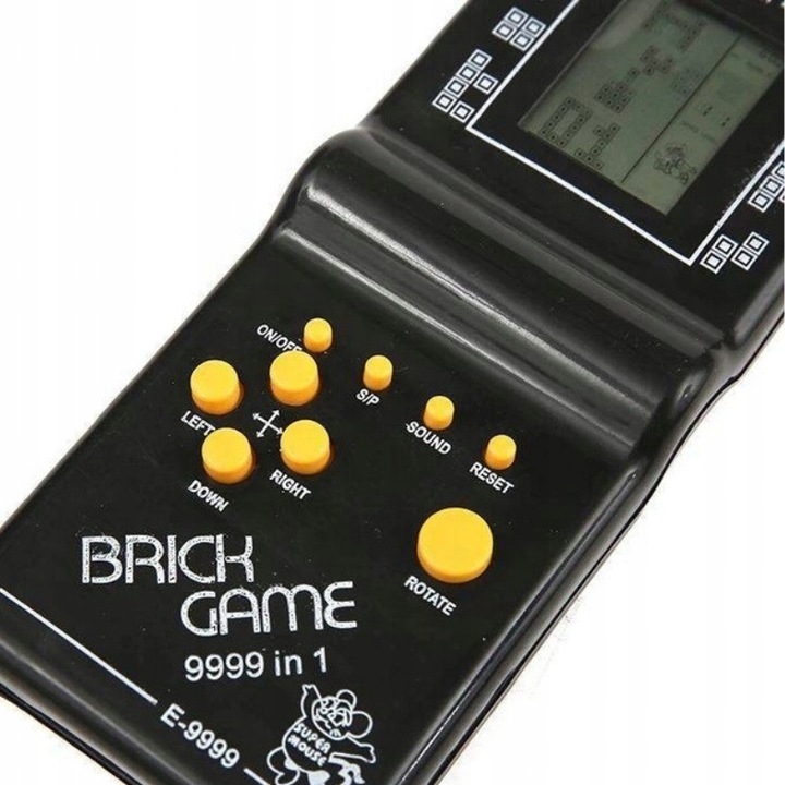 2X ELEKTRONICZNA GRA TETRIS WĘŻYK KONSOLA KIESZONKOWA RETRO ZRĘCZNOŚCIOWA