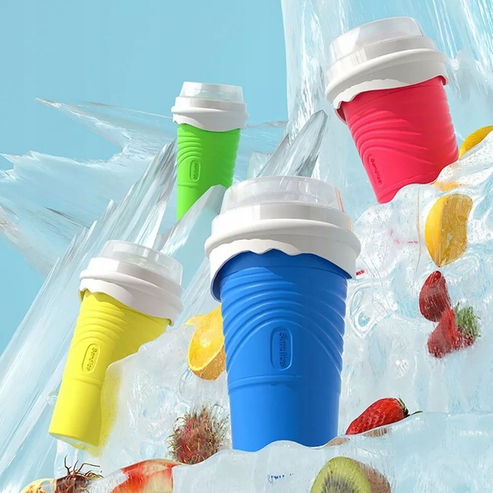 KUBEK DO ROBIENIA LODÓW GRANITY SORBETÓW SLUSHY KOKTAJLI MROŻONYCH 500ML