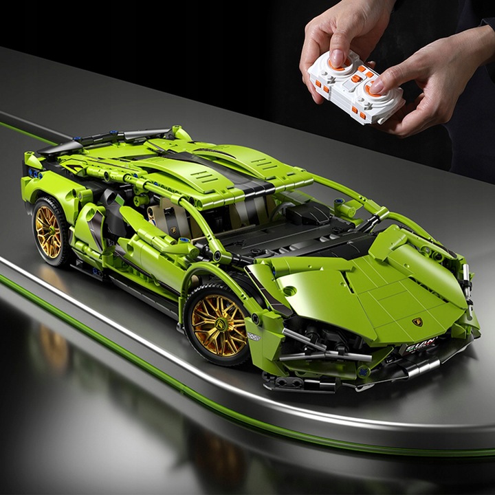 KLOCKI LAMBORGHINI TECHNICZNE AUTO SPORTOWE WYŚCIGOWE XTECH 1254 ELEMENTY