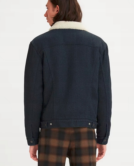 Levi's Levis kurtka Type 3 Herringbone Sherpa Trucker Jacket roz. L