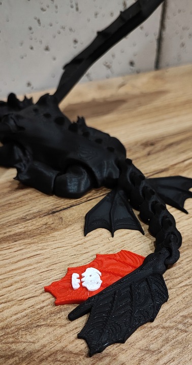 FLEXI Szczerbatek NOCNA FURIA Toothless Jak wytresować Smoka - TIK TOK