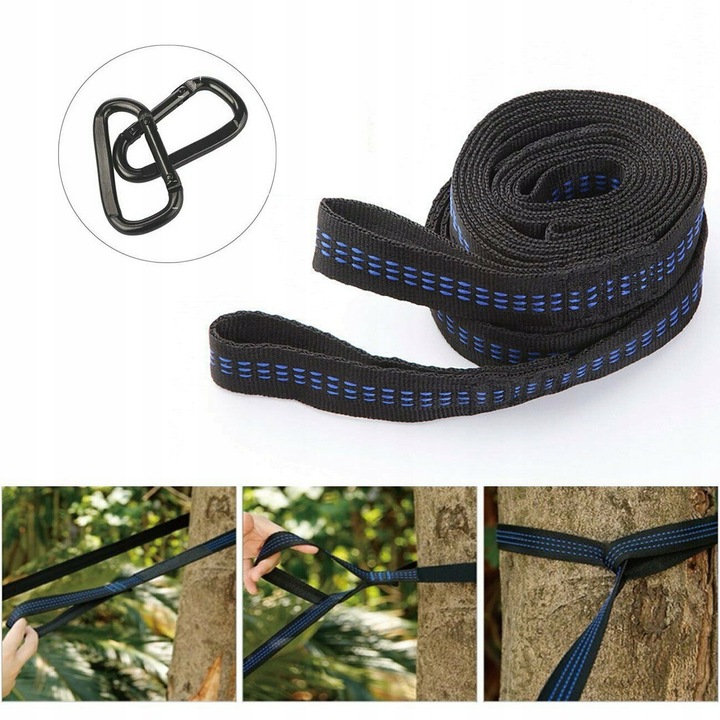 MOCOWANIE DO HAMAKA, LINA DO HAMAKA NA DRZEWO, LINKI MOCUJĄCE DO HAMAK