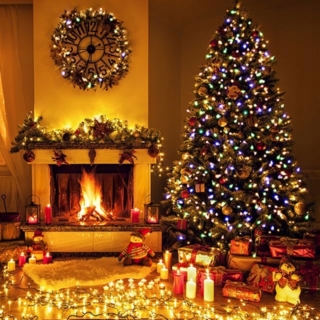 LAMPKI CHOINKOWE ŚWIATEŁKA 300LED WIELOKOLOROWE WEWNĘTRZNE ZEWNĘTRZNE