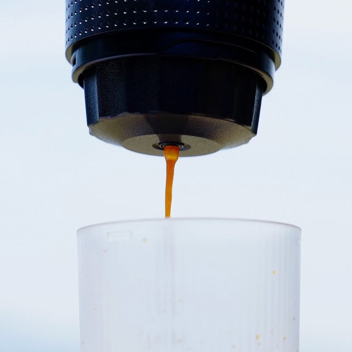 PODRÓŻNY ekspres do kawy mielonej+ na kapsułki CIŚNIENIOWY 20 Bar AEROGOGO