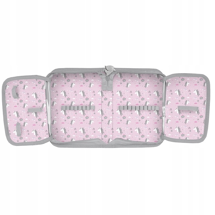 TORNISTER szkolny PASO JEDNOROŻEC PLECAK - klasa 1-3 -ZESTAW 5 el.