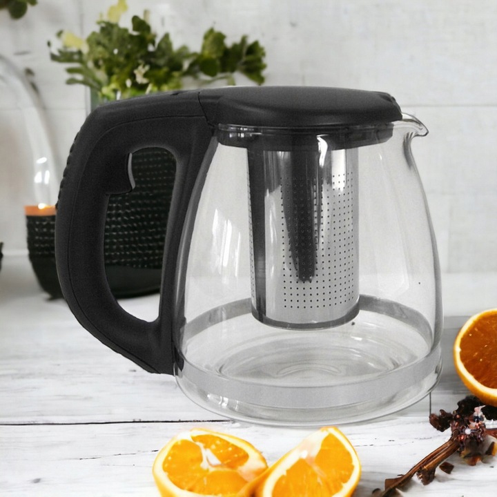 Dzbanek z zaparzaczem do herbaty zaparzacz 1,2L