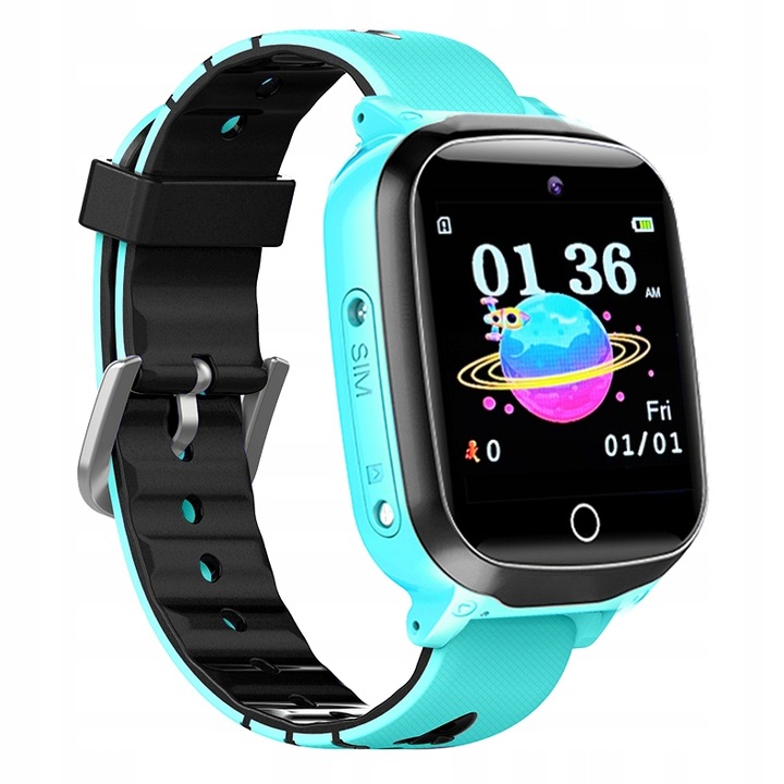 SMARTWATCH ZEGAREK DLA DZIECKA ROZMOWY MIEJSCE NA SIM APARAT GRY MENU PL