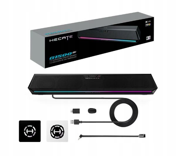Soundbar komputerowy Edifier HECATE G1500 Bar Bluetooth Czarny Gamingowy
